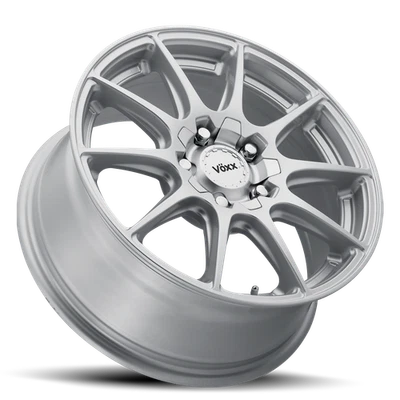 Juego de 4 ruedas Voxx Cotto plateadas 18x8 5x112/5x120 (45 mm) Foto 1 de 4