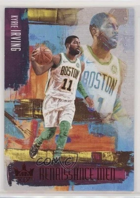 2018-19 Panini Court Kings Renaissance Men Ruby/99 Kyrie Irving #7 Foto 1 de 2