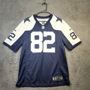 Dallas Cowboys Jersey Mens Large Blue White NFL Football Jason Witten 82 Nike - Picture 1 of 10