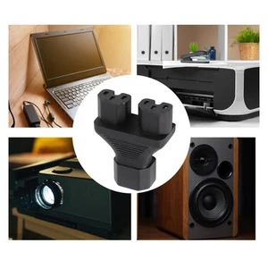IEC320 C14 To C15 Power Adapter Professional Male To Female C14 To C15 Power FY - Afbeelding 1 van 23