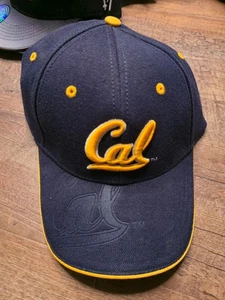 Cal Bears Fitted Cap Navy/Gold Coliseum NCAA Official Hat – New without Tags - Picture 1 of 2