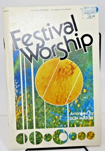Festival Worship Vintage Piano Songbook Arranged by Don Marsh 1978 - Picture 1 of 3