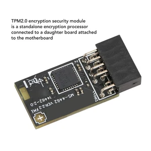 TPM 2.0 Modul TPM SPI 12 Pin Sicherheitsmodul mit SLB 9672 für MSI für Win11 2.0 - Bild 1 von 12