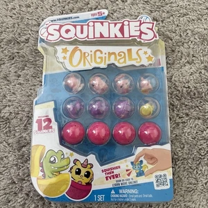 SQUINKIES ORIGINALS Set ~ 12 Squinkies Wave 1 NEW & SEALED - Picture 1 of 2