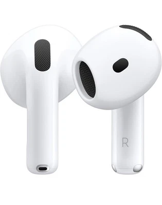 Apple AirPods 4 Wireless Earbuds, Bluetooth Headphones, Personalized Audio - Image 1 of 4