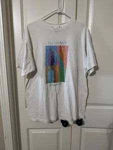 Papa Juan Pablo II 1999 St. Louis Missouri Pop Art Camiseta XL De Colección Años 90 y2k  - Imagen 1 de 4