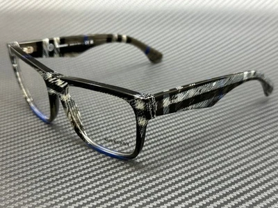 BURBERRY BE2411 4147 Check Lichen Men's 53 mm Eyeglasses - Image 1 of 4