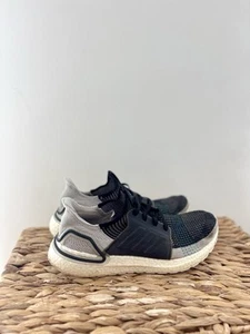 Adidas Ultraboost 19 Core Knit schwarz grau F35242 Herren Turnschuhe Sport Größe UK 10 - Bild 1 von 5