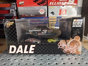 Dale Earnhardt Sr 3 Car Set Dale the Movie 1:24 and 1:64 scales Raced Versions - Picture 1 of 10