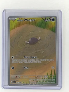 Paldean Wooper IR 221/193 Sv02 Paldea Evolved Illustration Rare Holo Karte NM - Bild 1 von 2
