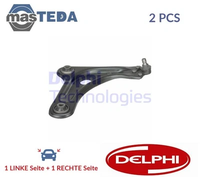 TC3708 LINKS RECHTS QUERLENKER SATZ VORNE OUTER NIEDRIGER DELPHI 2PCS NEU - Image 1 of 4