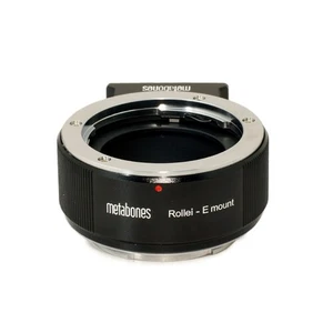 Metabones QBM-E Objektivadapter für Rolllei QBM Mount Objektiv auf Sony E Mount Kamera - Bild 1 von 5