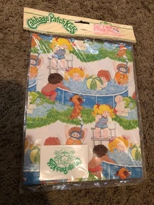 Papel de envolver de regalo para niños parche de col sellado nuevo de colección 1983 - Imagen 1 de 7