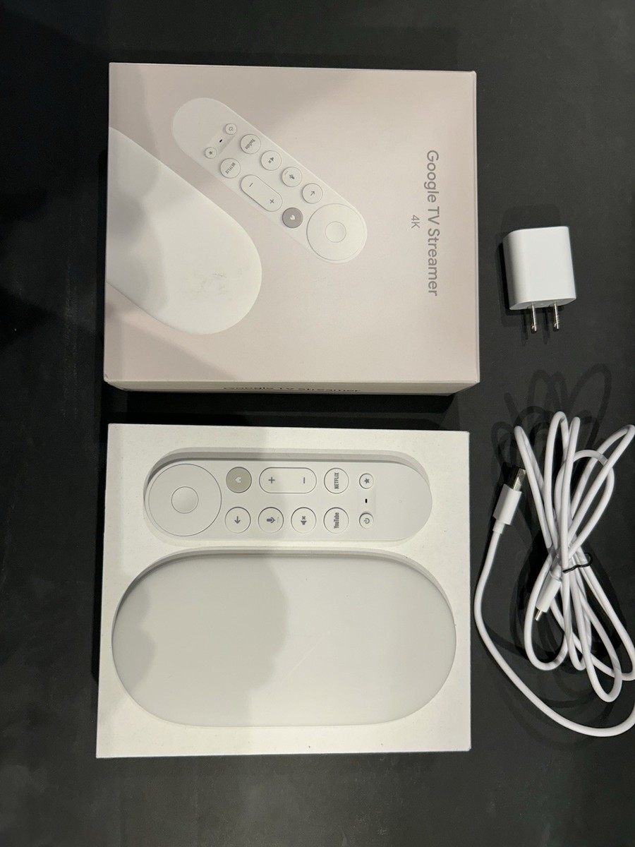 Chromecast with Google TV 4K ホワイト Google Chromecast 4K Google TV - AT&T