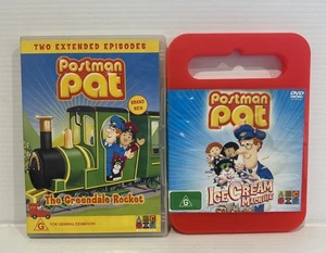 Postman Pat - Region 4 DVD Bundle - The Greendale Rocket + Ice Cream Machine - Picture 1 of 2