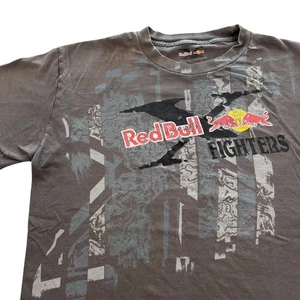 Camicia grafica y2k Red Bull Fighters Fox Racing BMX Collab taglia large streetwear - Foto 1 di 8