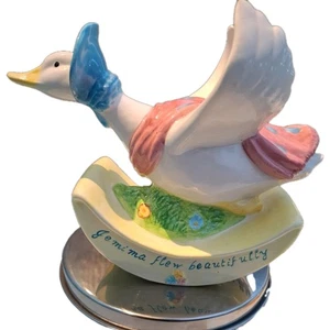 Vintage Beatrix Potter / Border Fine Arts / Enesco Spardose "Jemima Puddle Duck" - Bild 1 von 5