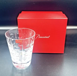 MINT Baccarat US Duty Free Equinoxe Goblet Tumbler 105 Crystal Glass Box France - Picture 1 of 8