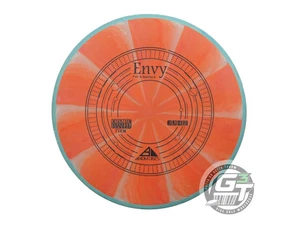 Gebrauchte Axiom Discs Cosmic Electron Firm Envy 174g Orange Teal Rim Putter Golf Disc - Bild 1 von 2