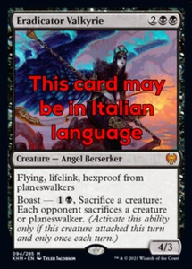 MTG ERADICATOR VALKYRIE EXC - RODERWALKE - KHM - MAGIC - Bild 1 von 1