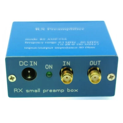 Medium Wave Short Wave HF Signal Amplifier Preamplifier Low Noise for RX Antenna - Image 1 of 3