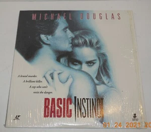Laserdisc 1992 Basic Instinct Michael Douglas Sharon Stone - Picture 1 of 4