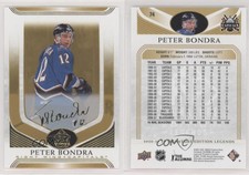 2020-21 Upper Deck SP Signature Edition Legends Gold Peter Bondra #74
