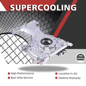 For Nissan Front Cover (SR20) S14 S15 Silvia 200sx 13500-69F00 Oil Pump Silver - Picture 1 of 10