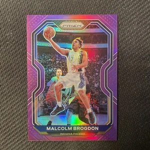 2020-21 Panini Prizm - Purple Prizm #78 Malcolm Brogdon /99 - Picture 1 of 2