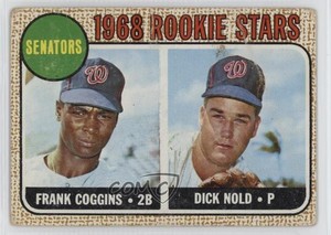 1968 Topps 1968 Rookie Stars Frank Coggins Dick Nold #96 Rookie RC