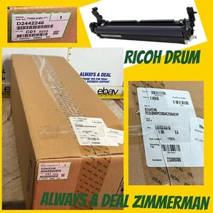 Genuine Ricoh D2442246 PCDU Black Drum Developer Unit D296-0121 for PCU - Picture 1 of 10