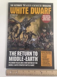 White Dwarf Magazine SEPTEMBER 2018 Warhammer 40,000 Games Workshop collectible - Picture 1 of 9