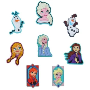 Frozen Elsa Olaf Croc Shoe Charms Set of 8 - Picture 1 of 1