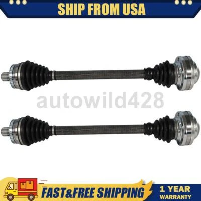 Conjunto de 2 ejes traseros CV para Audi A4 Quattro 2002 2003 2004 2005 2006 2007 2008 Foto 1 de 4