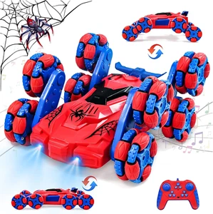 8WD Remote Control RC Stunt Cars Toys Gifts for Kids 6 7 8 9 10 11 12 Year Old B - Picture 1 of 6