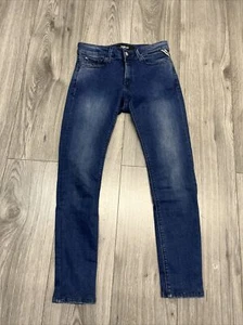 Jeans REPLAY NEW LUZ - W27 L26.5 - Azul - Excelente Estado - Mujer’s B13 - Imagen 1 de 6