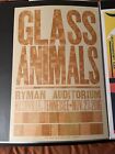 Glass Animals Hatch Show Print 11/27/2016 Ryman Auditorium