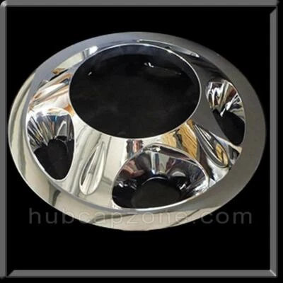 2008-2010 GMC Sierra 3500 17" Dually Chrome Front Wheel Simulator Skin Liner - Image 1 of 4