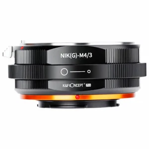 K&F Concept adapter Pro for Nikon G lens to Micro 4/3 MFT G3 OM-D E-M10 BMPCC - Picture 1 of 4