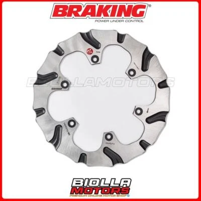 BY4505 DISCO FRENO POSTERIORE DX BRAKING GAS GAS EC 300 2001 - WAVE FLOTTANTE BA Foto 1 de 4