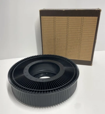 Vintage Yankee Rototray Rotary 100 Slide Tray Carousels - Image 1 of 4