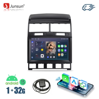 4-kern für VW Touareg 2002-2010 32G Android 13 Autoradio CarPlay GPS Navi RDS - Bild 1 von 4