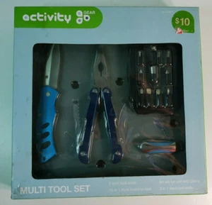 Activity Knife Set, 2.5" & 3" Lock Knives, Small, Medium, Large Keychain Knives - Picture 1 of 3