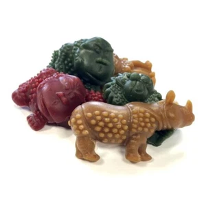 Small Jungle Animals x25 Vegetarian Dog Treats Chews 100% Meat-Free 100% Natural - Picture 1 of 10