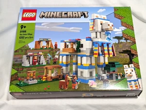 Nuevo Lego Minecraft 21188 The Llama Village Sellado en Caja Dañada - Imagen 1 de 18