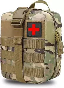 Tactical Utility MOLLE Rip Away Pack IFAK EMT Medical First Aid Pouch Tool Bags - Picture 1 of 7