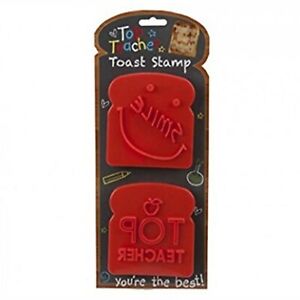 Thank you Gift - 2 Pack Toast Stamp Set - Top Teacher