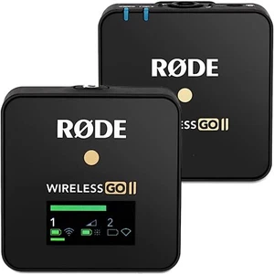 Rode Wireless GO II Bezprzewodowy system mikrofonowy Wielokierunkowy zestaw mikrofonów lavalier - Zdjęcie 1 z 13