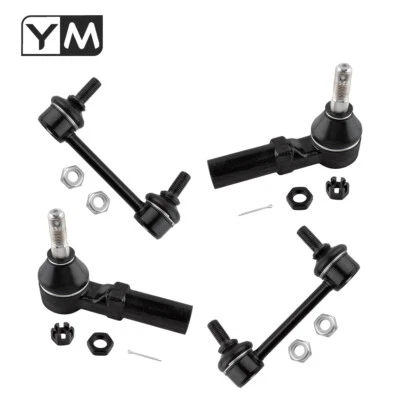 4Pcs Complete Front & Rear Suspension Kit For 1991-2002 Saturn SC SL SW Series - Image 1 of 4