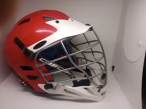 Cascade cpx-R rot/weiß verstellbarer Lacrosse Helm - Einheitsgröße offiziell USA - Bild 1 von 10